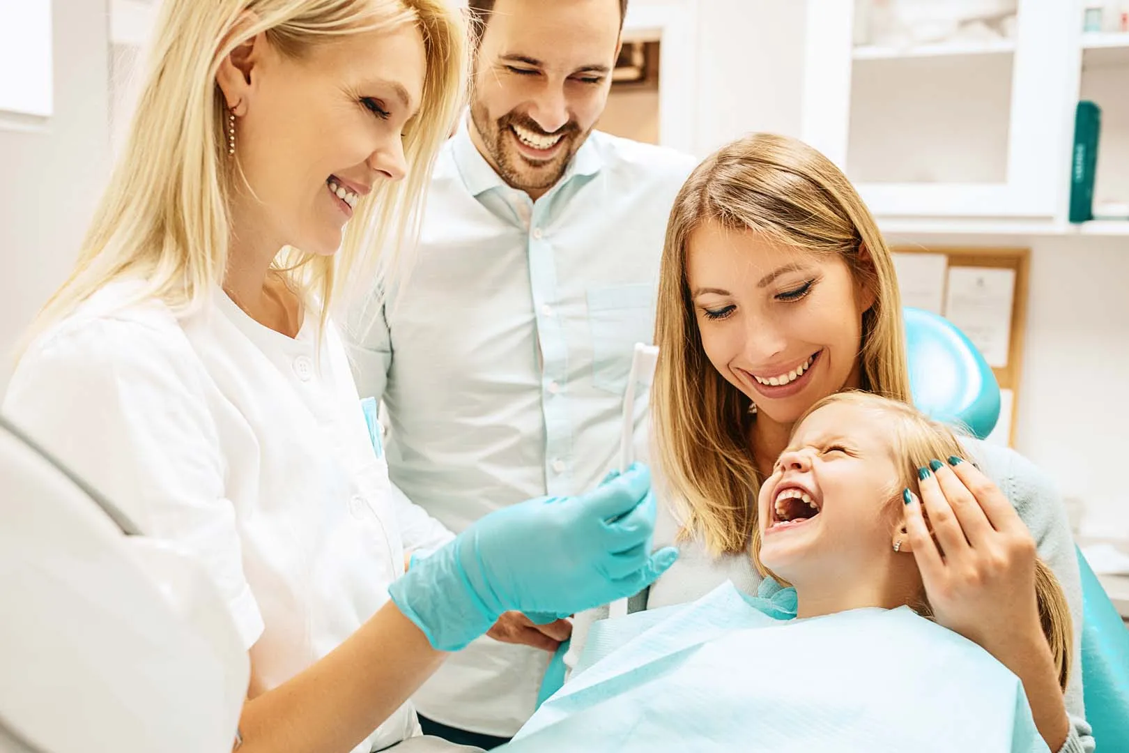 Comfortable lounge seating at Molina Endodontics