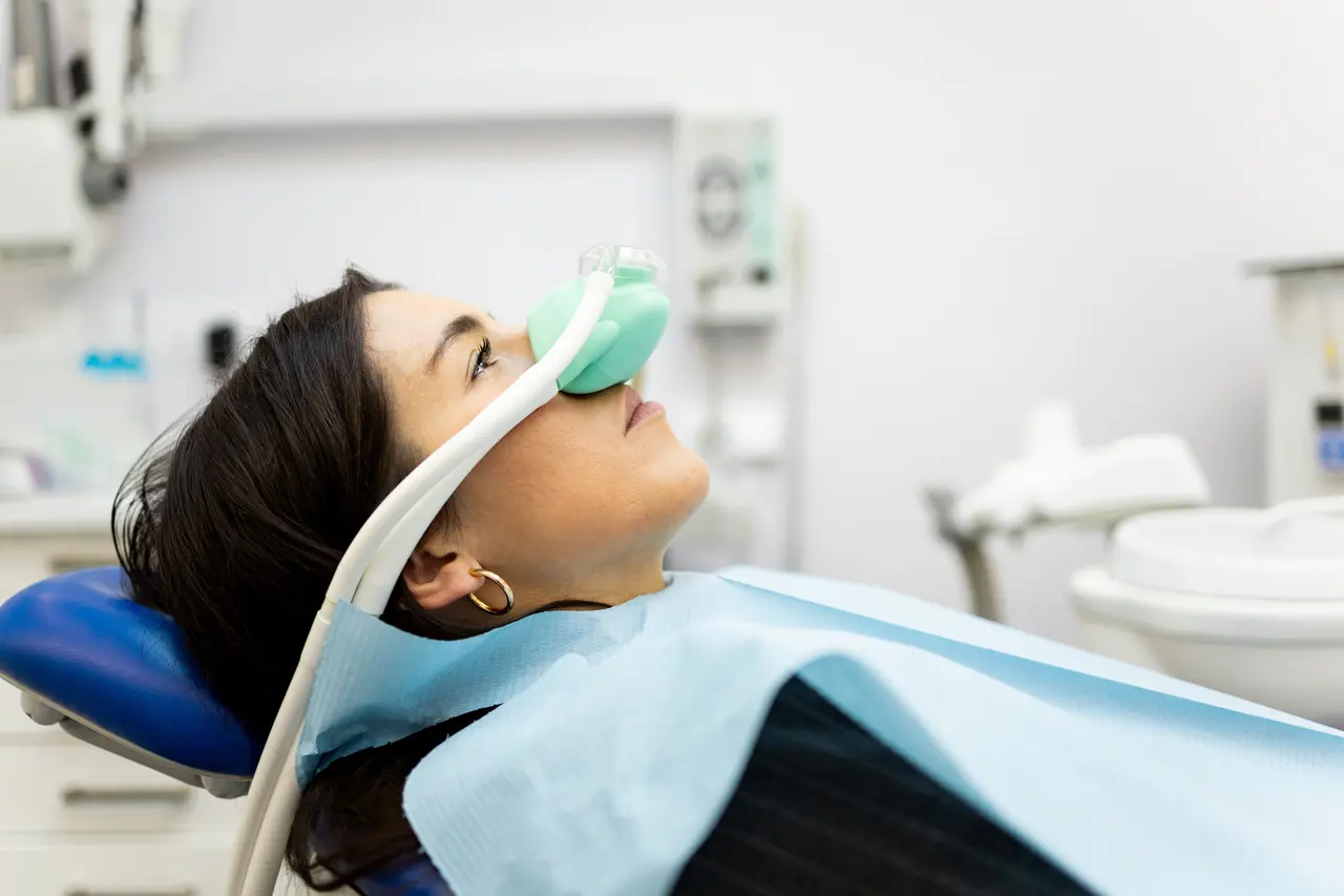 Nitrous oxide comfort at Molina Endodontics
